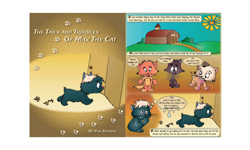 The Tails and Troubles of Max the Cat Graphic Novel